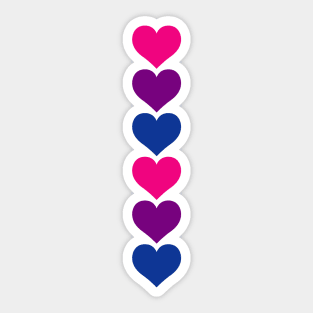 BiHearts Sticker